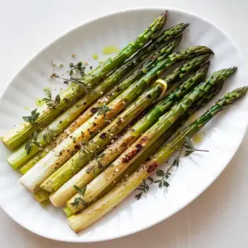 Simple Savory Roasted Asparagus