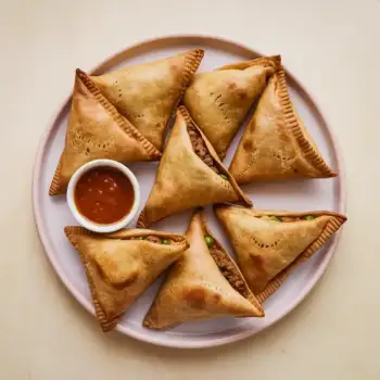 Spiced Whole-Wheat Samosas