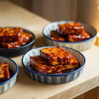 Oven-Baked Savory BBQ Tofu