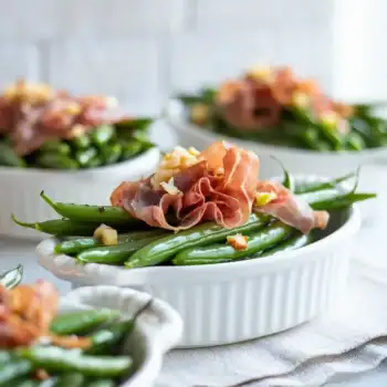 Crispy Prosciutto-Topped Green Beans
