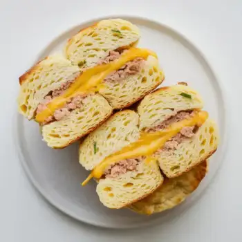 Hearty Morning Sausage & Cheese Breakfast Biscuits