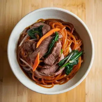 Japchae with Beef