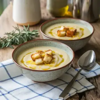 Rosemary Cauliflower Soup