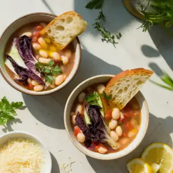 Tuscan White Bean and Escarole Soup (Acquacotta)