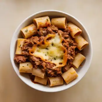 Baked Rigatoni with Lamb Ragù