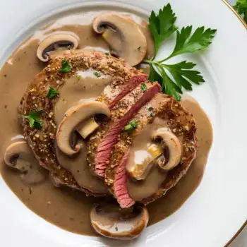 Classic Homestyle Salisbury Steak with Savory Mushroom Gravy