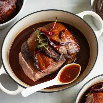 Pork Shoulder Braised with Dried Chiles