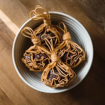 Chocolate Nut Kataifi Purses