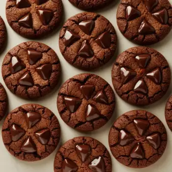 Decadent Chocolate Espresso Cookies with Optional Glaze