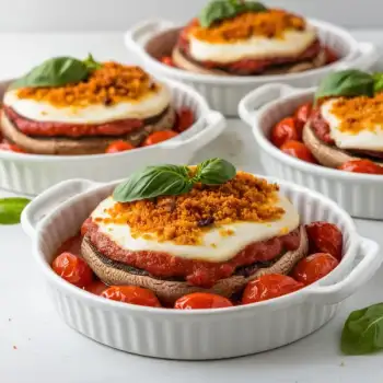 Sheet-Pan Mushroom Parmigiana