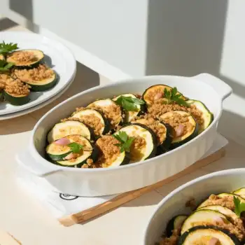 Zucchini with Shallots