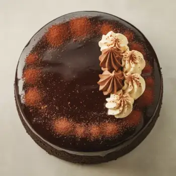 Decadent Dark Chocolate Espresso Cake