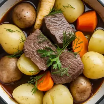 Savory Guinness Braised Beef and Potato Stew