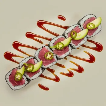 Seared Tuna & Avocado Rolls