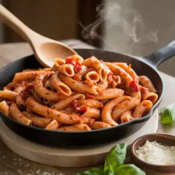 Spicy Red Pesto Pasta