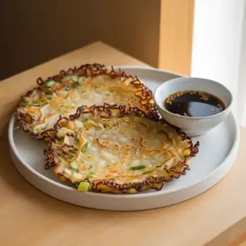 Vegetable Pajeon (Korean Scallion Pancakes With Vegetables)