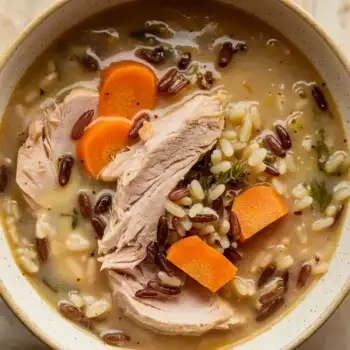 Hearty Turkey Wild Rice Soup