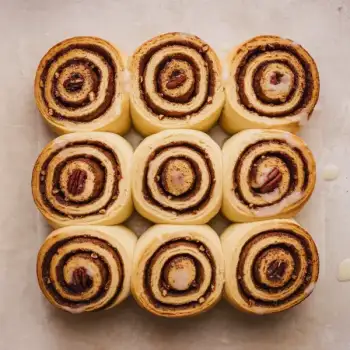 Quick Buttermilk Cinnamon-Pecan Rolls