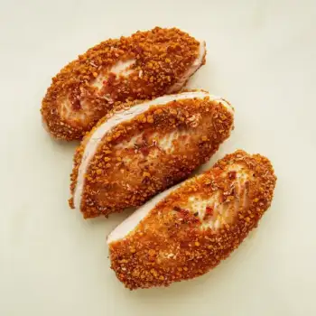 Crispy Cayenne-Coated Chicken Cutlets