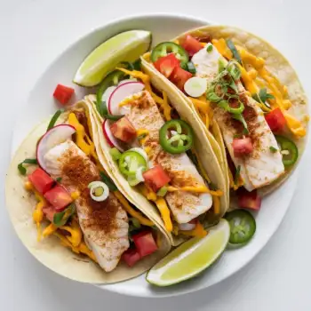 Spiced Cod Taco Fiesta