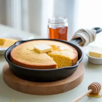 Moist and Tender Brown Butter Cornbread