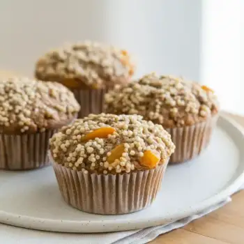 Crunchy Quinoa & Almond Delight Muffins