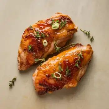 Crispy Orange-Chipotle Glazed Chicken Breasts