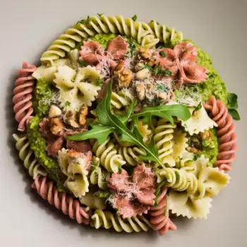 Pasta with Walnut Pesto