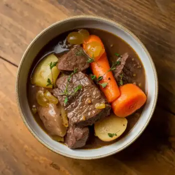 Beef Stew with Dijon and Cognac