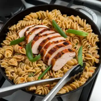 Rasta Pasta with Jerk Chicken