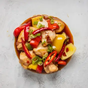 Tangy Pineapple-Chilli Chicken