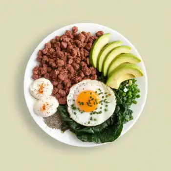Keto Pork & Avocado Breakfast Platter