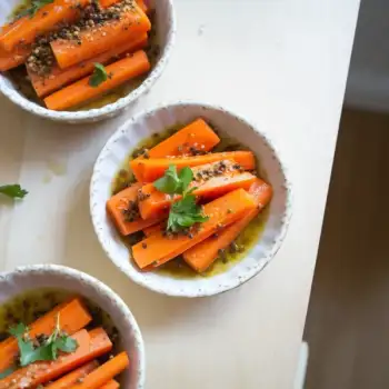 Spiced Moroccan Carrot & Ginger Medley