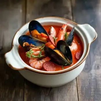 Shellfish & Chorizo Stew