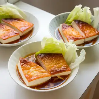Pan-Seared and Braised Hakka-Style Stuffed Tofu