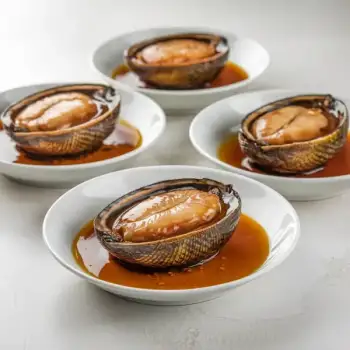 Succulent Braised Abalone with Rich Oyster Sauce