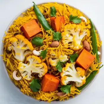 Aromatic Indian Vegetable Biryani