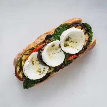 Grilled Veggie & Mozzarella Ciabatta