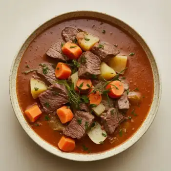 Hearty Hungarian Beef and Paprika Stew