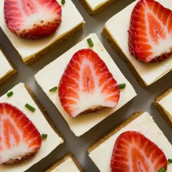 Strawberry Bliss Cheesecake Squares