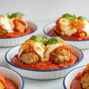 Chicken Parmesan Meatballs