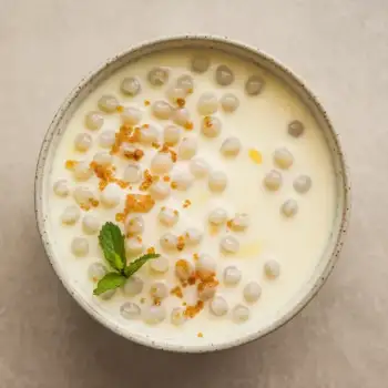 Creamy Tapioca & Coconut Custard