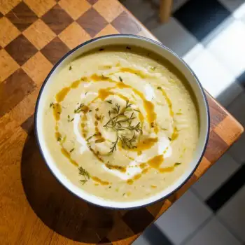 Golden Leek and Potato Soup