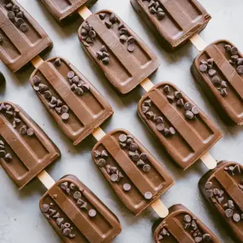 Decadent Keto Chocolate Fudge Popsicles