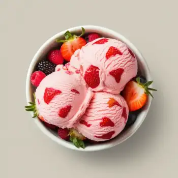 Sumptuous Fresh Strawberry Ice Cream