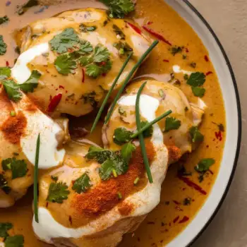Creamy Spiced Chicken Delight