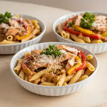 Creamy Chicken Fajita Pasta Fusion