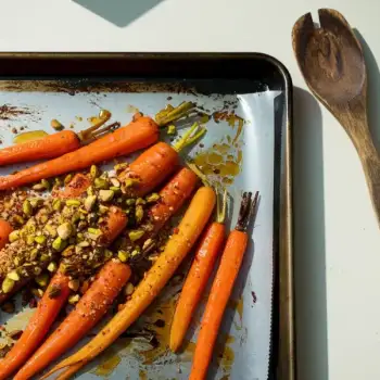 Roasted Carrots with Dukkah