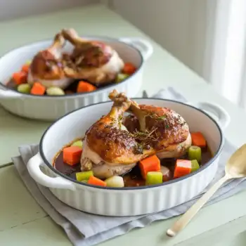 Herb-Infused Braised Chicken Legs