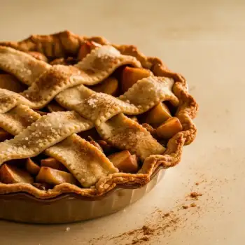 Rustic Cinnamon-Spiced Apple Pie